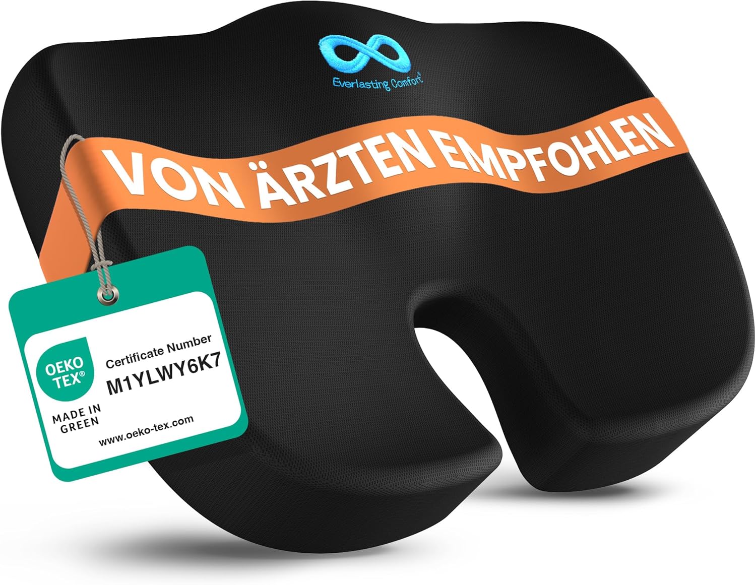 Everlasting Comfort ergonomický sedák z paměťové pěny — hlavní foto